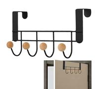 Genérico Door Hanger - Coat Rack | Coat Hooks, Doors Towel Hanger For Hanging Coats Hats, For Towels Robes Jacket, Rust-resistant Towel And Coats Racks For Clothes Towels Hats