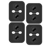 Genérico Door Latch Lock Cover - Silicone Car Door Latch Covers | 4-Piece Protective Silicone | Car Doors Lock Protector Entry Guard | For Dust Prevention Maintenance Care Vehicle Truck SUV Interiorz