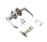 Genérico Door Lock -Three-Post Keyed Lock, Three Bar Locks, Copper Core, Secure Spherical Design | Locks For Living Room, Bedroom, Office, Cabinet, Gate, Home, Interior, Safety, Security Use