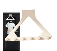 Genérico Door Mounted Storage Hanger, Over The Door Organizer Frame, Heavy Load Space Utility Rack, Multi Hook Utility Panel, Versatile Home Storage Solution for Clothing Bags Towels and Accessories