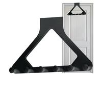 Genérico Door Mounted Storage Hanger, Over The Door Organizer Frame, Heavy Load Space Utility Rack, Multi Hook Utility Panel, Versatile Home Storage Solution for Clothing Bags Towels and Accessories