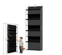 Generico Door Organizer Rack - 4-Tier Large Capacity, Plush Toy Storage, Hanging Dolls Clothes | Bedroom Accessory Unit, Space Saving Solution For Bathrooms Closets Nurseries Dorms Apartments Houses