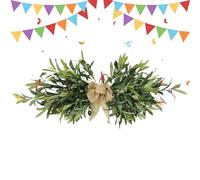 Genérico Door Wreath Olive Leaves,23.62 Inches Organic Elegance Olive Leaves Garland -Easy To Clean Wall Mounted Delightful Present Holiday Wreath For All Seasons For Indoor Farmhouse
