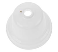 Genérico Dosel Inferior Plástico para Ventilador de Techo, Cubre Polvo Tamaño Extragrande Color Claro, Accesorio Decorativo para Ventiladores de Techo, Kit 1 Pieza para Protección