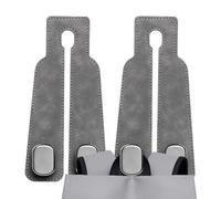 Genérico Double Car Hook | Car Hooks For Purses And Bags Multifunctional 2 In 1 Auto Backseat Hangers F0 Keys Purse Hooks | PU Leather Universal Vehicle Hook For Purse, Cloth, Grocery Bags