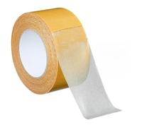 Genérico Double Sided Tape - Strong Fiber Mesh Adhesive, Extra Wide Mounting Strip with High Tensile Grip, Multipurpose Free Fastener, Ideal for Rugs Carpets and Workplace Repairs