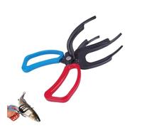 Genérico Double-Toothed Three-Toothed Fish-Controlling Pliers, 2026 New 3 Claw Fish Gripper, Fishing Plier Gripper Metal Fish Control, for Outdoor Fishing (Double-Toothed)