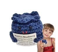 Genérico Doudou creativo de punto - ganchillo cariñoso colorido, modelo divertido | Juguete Abrazo de juguete, Figura relajante infantil, objeto ternura hecho a mano, decoración interior adorable bebé