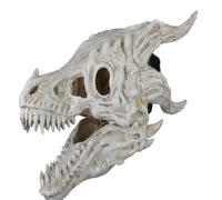 Genérico Drachenmaske Totenkopf - 45cm Beweglicher | Latex Knochen Gesichtsbedeckung, Realistischer Drachenschädel Für Cosplay Performance Halloween Horror Party Erwachsene Komfortabel Atmungsaktiv