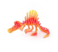 Genérico Dragón Impreso 3D Animales Fidget Esqueleto de Spinosaurus para Home Office Decoración de Descompresión Juguetes de Escritorio Ejecutivo-Nebula Sunrise||13cm/5in
