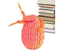 Genérico Dragón Impreso En 3D En Huevo - PLA 10,5x15 Cm/Juguete Dřagon De Totalmente Articulado | Regalo Misterioso Drâgon Eğg para Niños, Niñas Y Niños