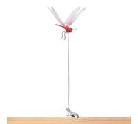 Genérico Dragonfly Clips for Outside,Backyard Decor | Worm Control Gardeners Landscapers Patio Yard Backyard Balcony Flower Bed Pathway Park Fence