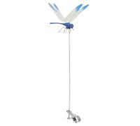 Genérico Dragonfly Clips for Outside,Backyard Decor | Worm Control Gardeners Landscapers Patio Yard Backyard Balcony Flower Bed Pathway Park Fence