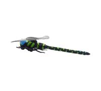 Genérico Dragonfly Decor - 4.72 Inch Fake Dragonfly | PVC Realistic Decor - Outdoor Fly Garden Patio Hanging Decors For Stem Learning Kids Classroom Stroller Display Use