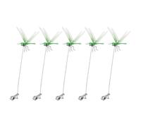 Genérico Dragonfly Hat Clip, Hats Stake Decor, 11.81x1.97 Inches 3d Waterproof Design Fly Repelling Accessory, Cap Ornament Clips for Cosplay, Fishing, Beach, Party, Events and Outdoor Use