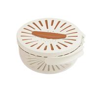 Generico Drain Bowl Storage Box, 15,5 x 15,5 x 8,3 cm, PP+PET+ Berry Keeper Container For Fruits, Vegetables And Snacks, Kitchen And Refrigerator Fresh Storage, Lightweight, Durable, Easy To Clean