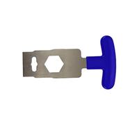 Genérico Drain Plug Removal Tool - Heavy Duty Build, Resistant Steel, Pool Wrench, Portable Maintenance Repair Solution | Backflow Disassembly Install Liner For Spa, Swimming Pool
