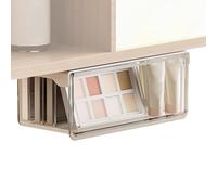 Genérico Drawer Organizer,Clear Large Stackable Box,Under The Sink Organizer | for School Cosmetics Stationery Kitchen Sweater Towel RV Sock Underwear Purse Offices Laundry