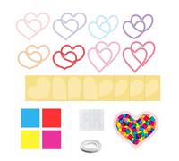 Genérico Drawing Paper,Portable Activity Crafts Supplies | Craft Kit Ornament | for Children Girl Home Glass Window Birthday Party Outdoor School