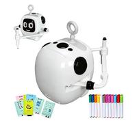 Generico Drawing Robot - ABS, 11 x 12,5 cm Painting Robot USB Charging Interactive Toy | Educational Creativity Robots For Kids, STEM Learning Robots For Home, Classroom, Playroom