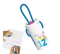 Genérico Drawing Supply - Twelve Piece Twistable Set, No Sharpen Wax Core, Washable Preschool Tool, Portable Classroom Material, Kindergarten Stationery, Coloring Accessory 6 Inch Art Kit Set