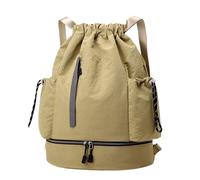 Genérico Drawstring Backpack - Large Capacity Waterproof Travel Sackpack Gym, Fitness, Hiking, Basketball, Football, Picnic, Outdoor for Men Women Outdoor 18.11 Inches
