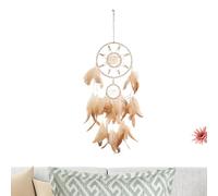 Genérico Dream Catcher - Handmade Dream Catcher | Hangable Wall Art Ornament - Shell Round Moon Star Dreamcatchers, Handmade Wall Hangable Decoration Bedroom