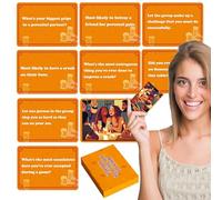 Genérico Drinking Games, Adult Party Game, 3.54x2.76x0.79 Inches Fun Social Event Celebration, Easy to Play & Enjoy, Office Drinking Card Set for Parties, Mother’s Day, and Celebrations