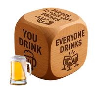 Genérico Drinking Games For Adults Party - Hilarious Challenge Activities, Fun Drinking Dice Set, Interactive Tabletop Entertainment, Social Gathering Game | Group Party Activity For Friends, Couples