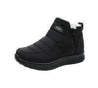 Genérico Dritnow Shoes Women’s Insulated Snow Boots, Waterproof Non-Slip & Fur Lined,Comfortable Warm, On Winter Ankle Boots (Black,40)