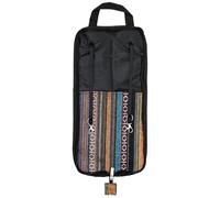 Genérico Drum Stick Bag, Drumsticks Portable Bag, Cotton Fabric Material, Ethnic Style Holder for Brushes, Mallets, and Drumsticks, Hangable Design for Musicians and Drummers, 8.66x17.91 Inches