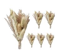 Genérico Dry Flower Bouquet | Natural Bouquets for Decor-| Reusable Natural Reed Grass Decor-Bouquet, Boho Wedding Decorations for Birthday Cake Arrangements