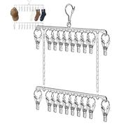 Genérico Drying Rack For Herbs - Onion Drying Rack Laundry Dryer | Space Saving Stainless Steel For Garlic Vegetable Plant Laundry Hat Socks Towel Tie Home Kitchen