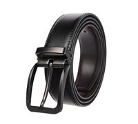 Genérico DSHDFJ Cinturones de lujo H letra Hebilla automática Patrón de cocodrilo Cinturones de cuero genuino Ajustar for hombres Vestido Marca Famosa Correa ZD2141(100cm,Gold)