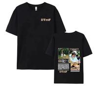 Genérico DTMF 2025 Camiseta Rapero Bad-Bunny Nuevo Álbum Tour Camiseta Hombres Mujeres Moda Casual Camiseta De Gran Tamaño (A 2XL)