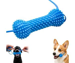 Genérico Dual-Action Canine Dental Prop, Dog Dental Chews Toy for Easier Teeth Brushing, Pet Oral Care for Small, Dog Mouth Opener for Medium and Large Dogs (1pcs)