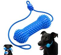 Genérico Dual-Action Canine Dental Prop, Teeth Cleaning Tools for Small, Dog Dental Chew Toy for Puppy, Dentals Care Teeth Cleaning, Reusable Dentals Chews with Dogs, Puppy Chew Toys (1pcs)