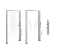 Genérico Ducha de Exterior de Acero Inoxidable Chorro Doble,Casa y jardín,Piscina y SPA,Accesorios para Piscinas y spa-48201