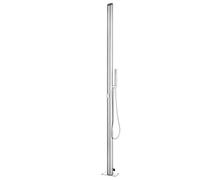 Genérico Ducha de jardín Acero Inoxidable 220 cm,Piscina y SPA,Accesorios para Piscinas y spa-315942