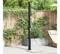 Genérico Ducha Solar al Aire Libre Negro 217 cm PVC y Aluminio,Casa y jardín,Piscina y SPA,Accesorios para Piscinas y spa-42003413