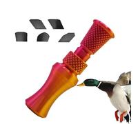 Genérico Duck Call - Silbato de Caza para atracción de Aves acuáticas | Barril acrílico con de caña, Control de Ajustable, Sonido y Claro, portátil para Entrenamiento de Caza al Aire