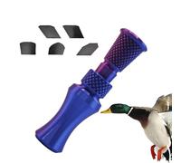 Genérico Duck Call - Silbato de Caza para atracción de Aves acuáticas | Barril acrílico con de caña, Control de Ajustable, Sonido y Claro, portátil para Entrenamiento de Caza al Aire