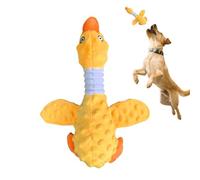 Genérico Duck Dog Chew Toy - Interactive Squeaky Companion, Puppy Entertainment Gadget with Sturdy Material, Squeaky Chew Toy, Dog Chewing Accessory, Interactive Toys for Dogs