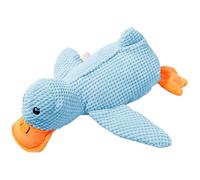 Genérico Duck Dog Toy, Squeaky Teething Toy, Plush Material, Chew Midget, Soft Durable Fabric, Boredom Relief & Training Use, Small Medium Large Breeds, Versatile For All Breeds, 1 Piece Yellow