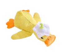 Genérico Duck Dog Toys - M/L Pets Chewing Toy, Interactive Cute Duck with Sound, for Training Indoor Bedroom | Living Room Balcony Apartment Dorm Kitten Playing Accessories for Pets Enjoyment