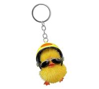 Genérico Duck Key Ring - Plush 3x5cm | Elegant Decorative Keychains Men
