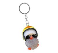 Genérico Duck Key Ring - Plush 3x5cm | Elegant Decorative Keychains Men