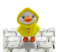 Genérico Duck Keycaps Set, Cartoon Keyboard Decor, Accessory with Novelty Feature, Computer Supply with Creative Details, Mechanical Category, Lovely Decoration for Adults Women Men Daily