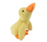 Genérico Duck Plush Dog Toy - Chew Squeaky Pet Toy for Puppies | Soft Stuffed Animal with Interactive Squeaker, Bite Resistant Material for Fetch, Tug Games, Training, and Health Play