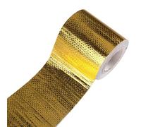 Genérico Duct Tape, Heat Resistant Exhaust Pipe Tape,Aluminum Foil Industrial Sealing And Patching Tapes, Waterproof Heavy Duty Adhesive For SUV, Caravan, Automotive Repair Use, 5x10cm